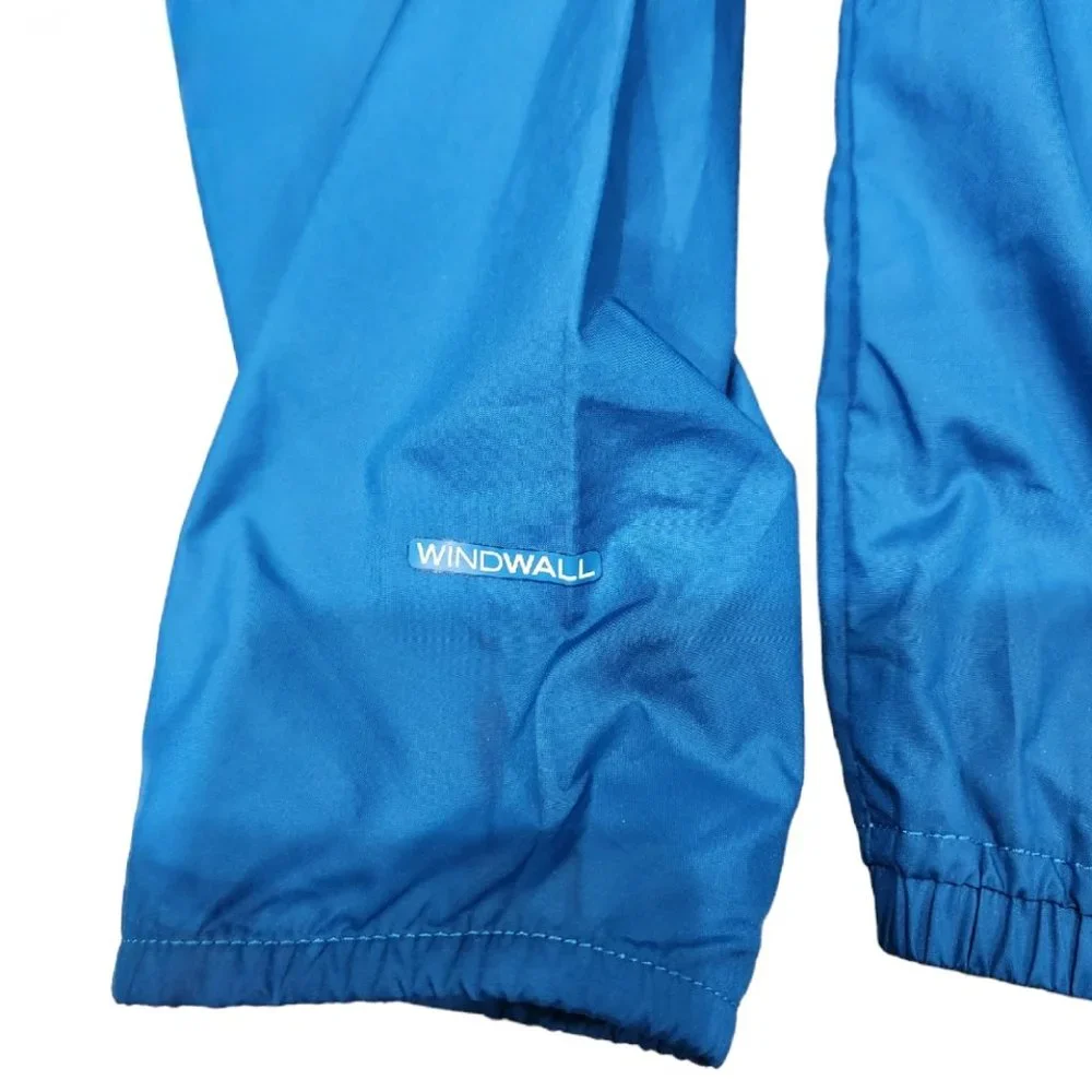 The North Face Boy Cyclone Hoodie Windbreaker Jacket Navy Blue Zipper